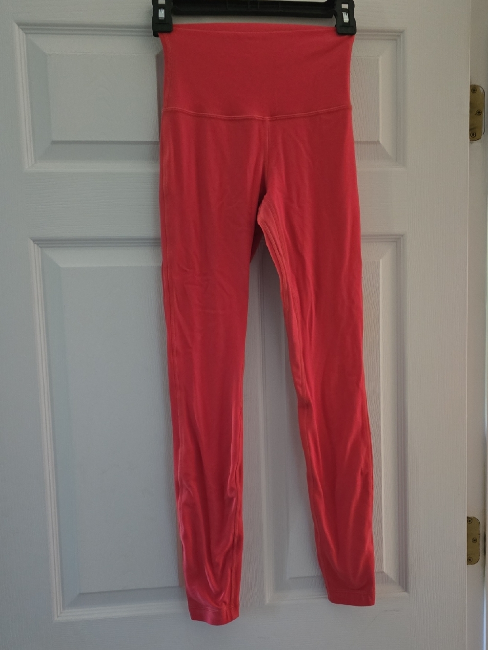 lululemon athletica Coral Pink High-Waist Leggings